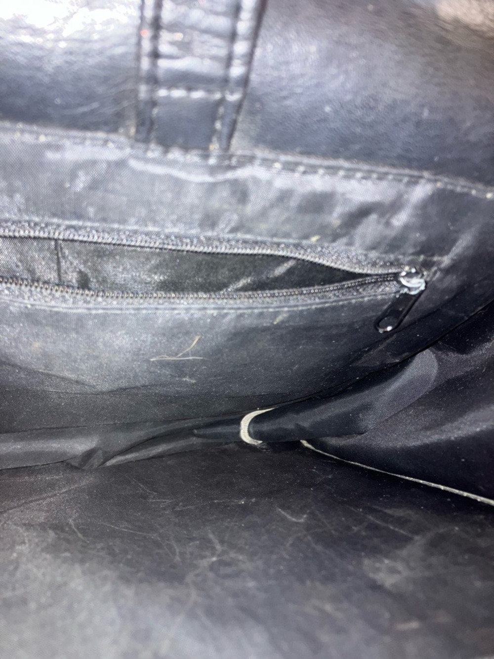 Coach Black Leather Backpack with Buckle Front - Picture 3 of 5